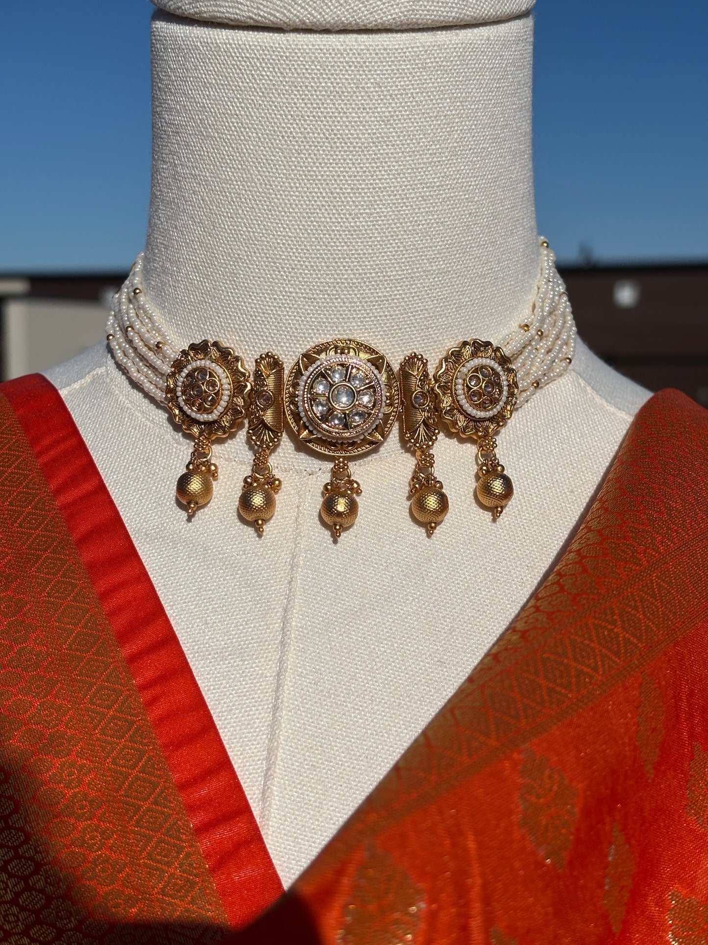 Zari Necklace Set