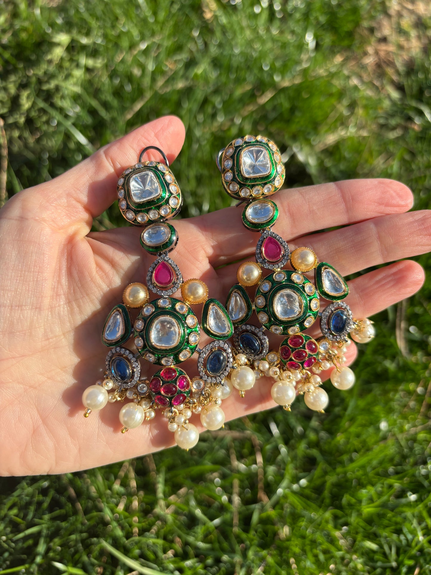 Laxmi Polki Earrings