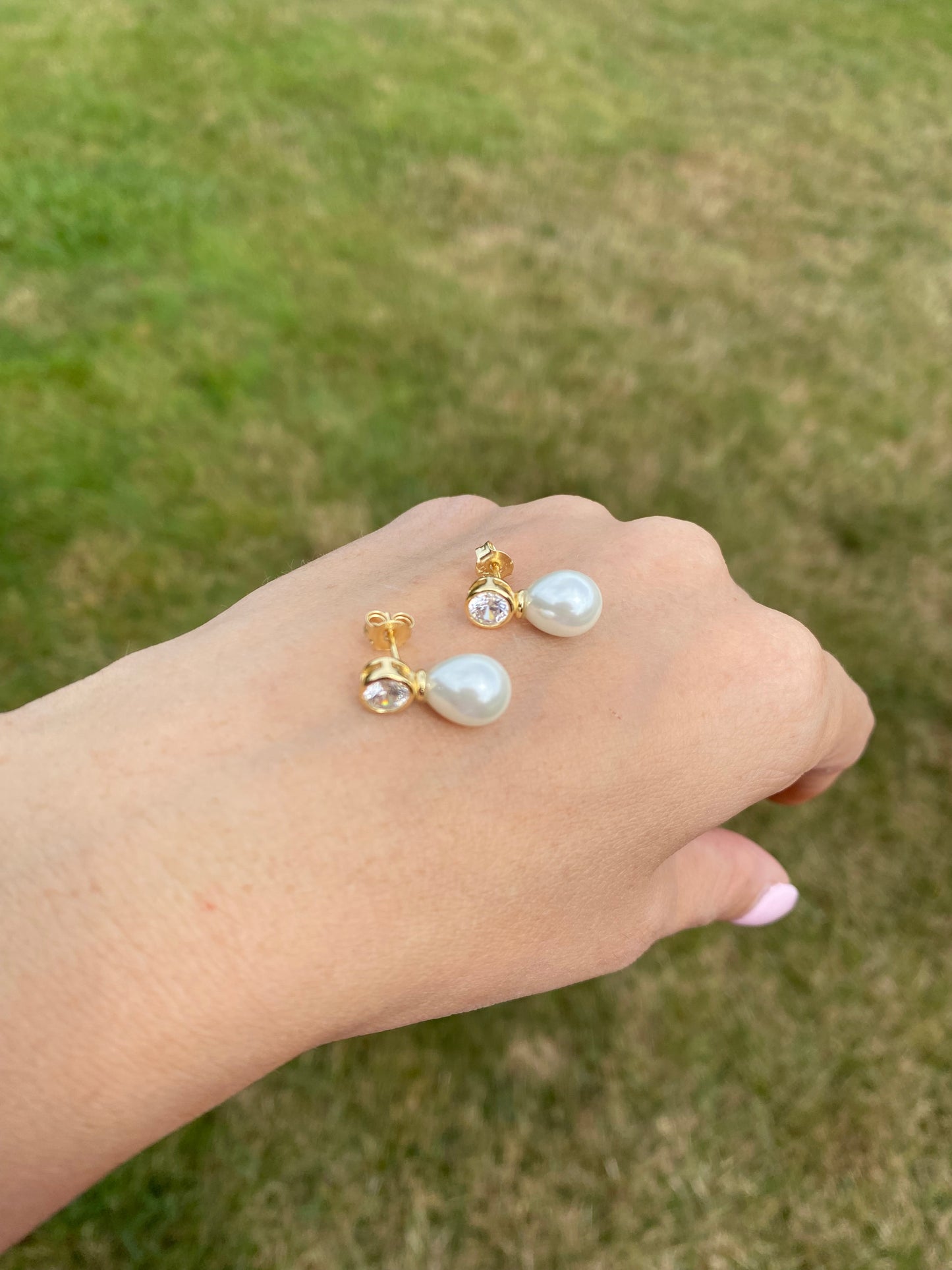 Pearl Studs 925 Silver