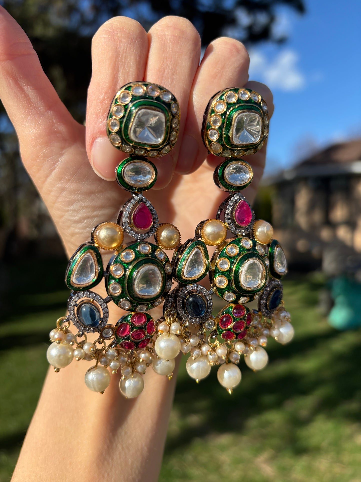 Laxmi Polki Earrings