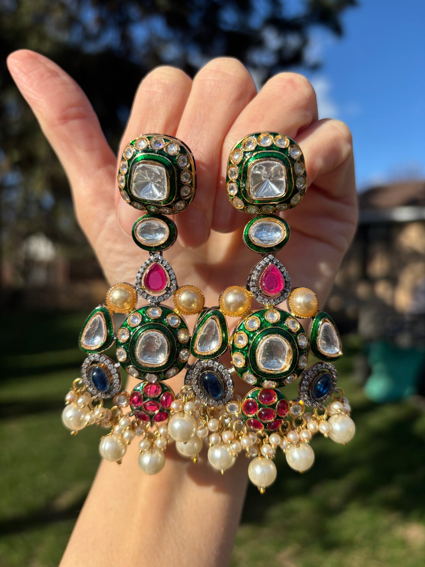 Laxmi Polki Earrings