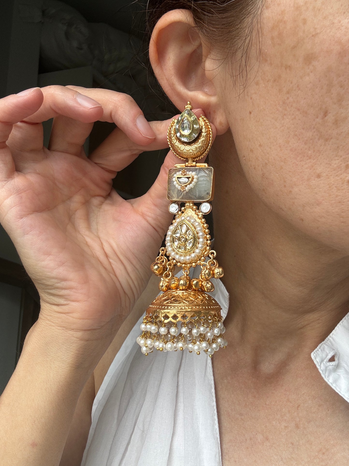 Zeba Kashmiri Earrings