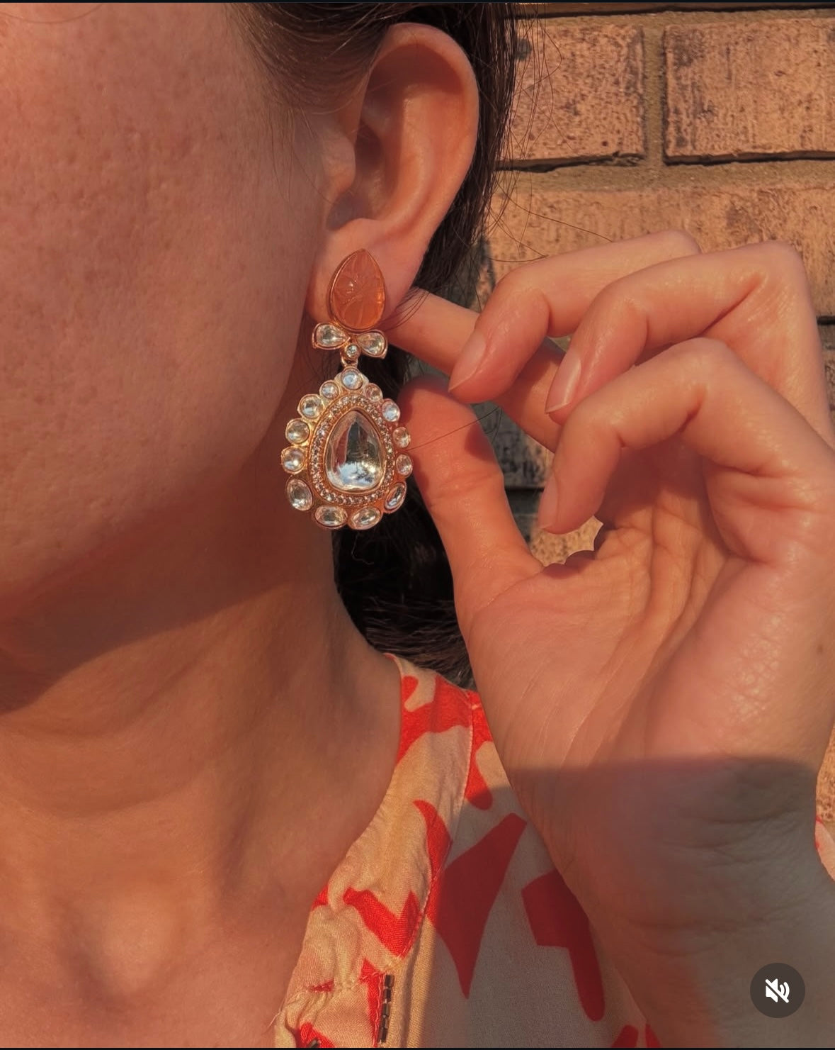 Jaipur Polki Earrings