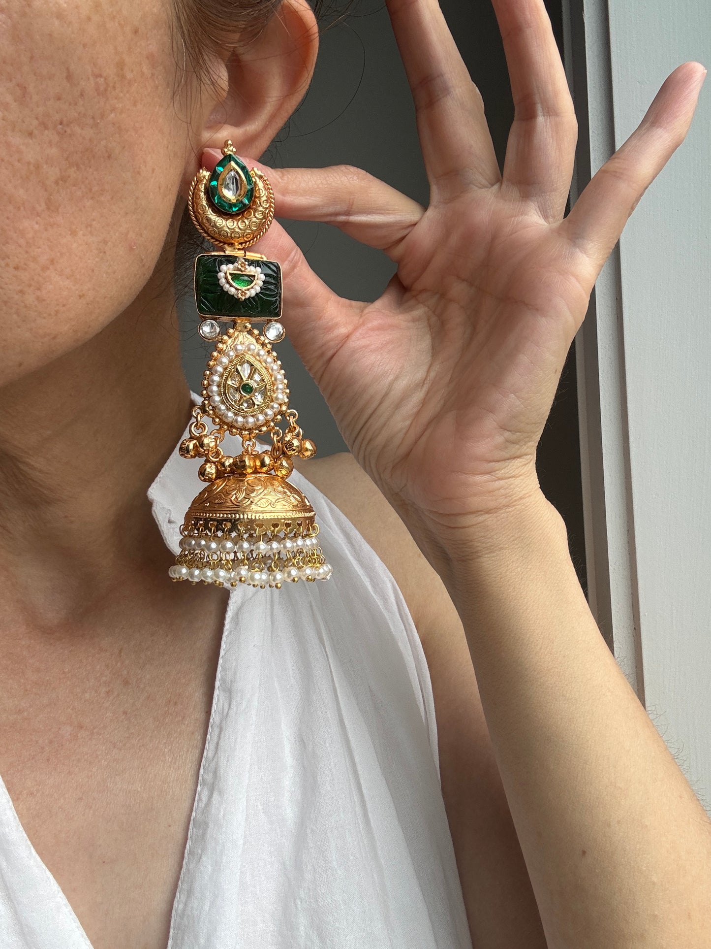 Zeba Kashmiri Earrings
