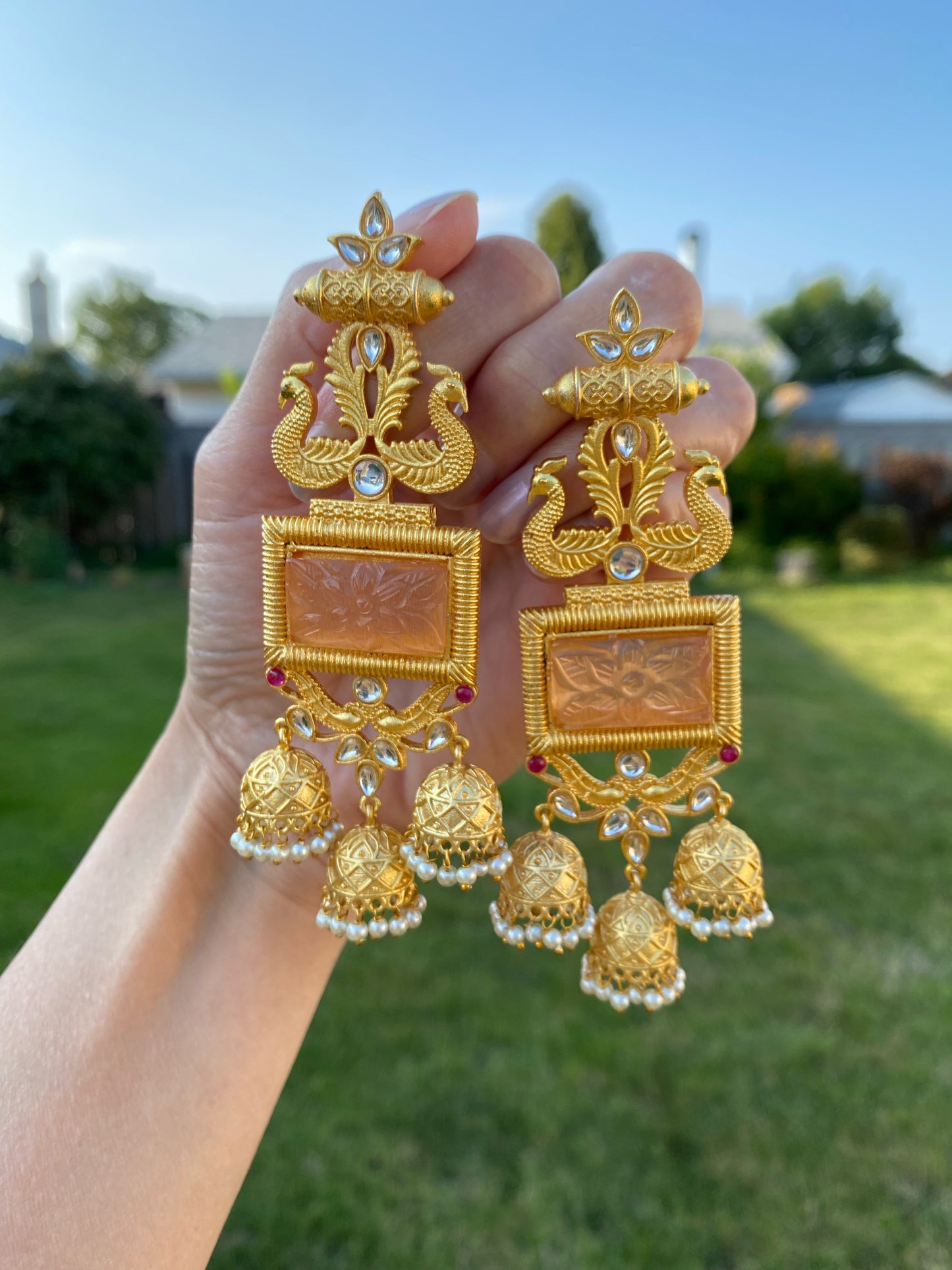 Sabya Inspired Jhumkis