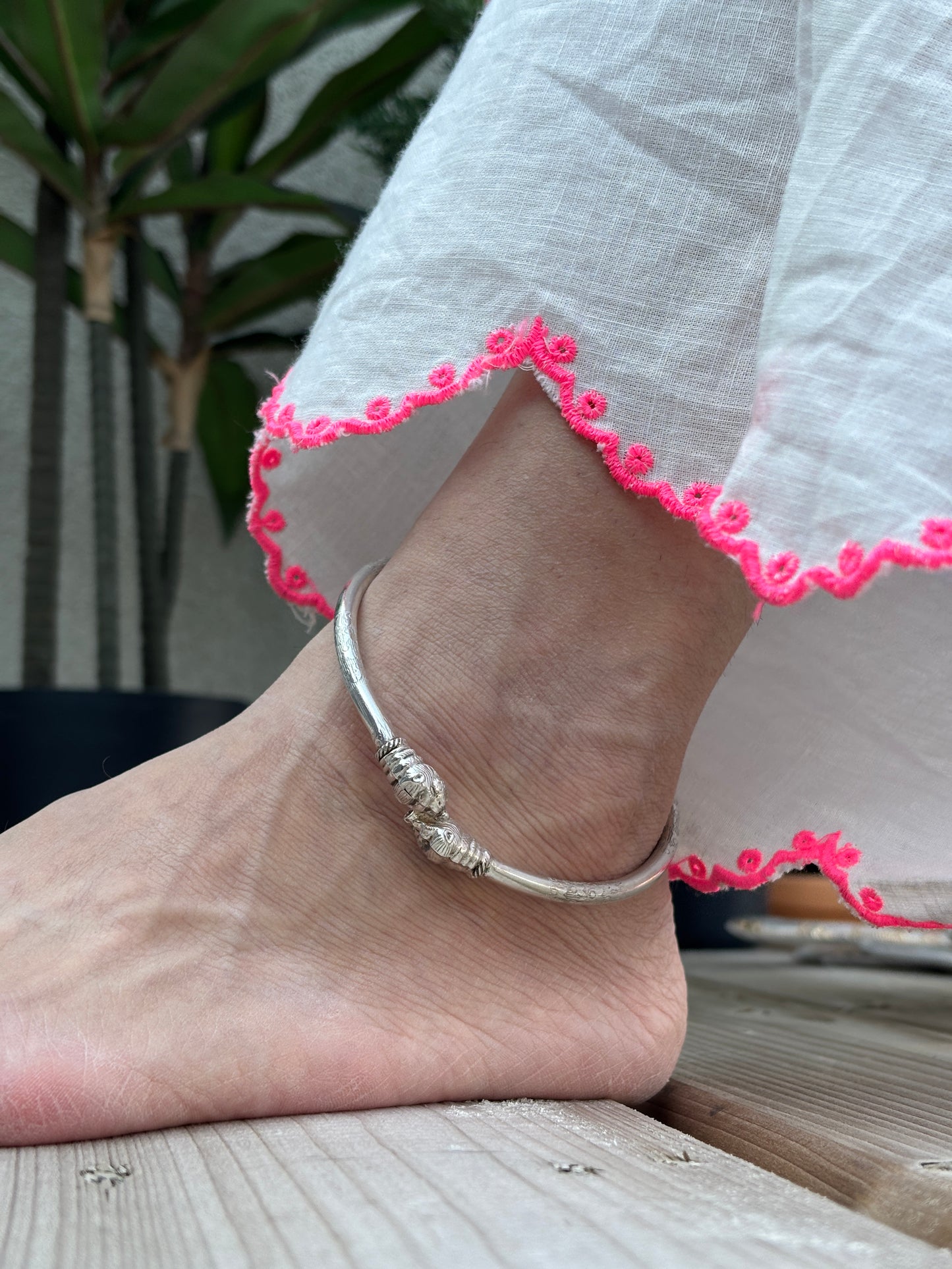Vintage Silver Anklets