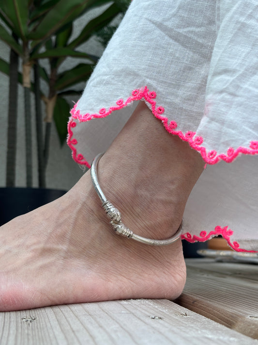 Vintage Silver Anklets