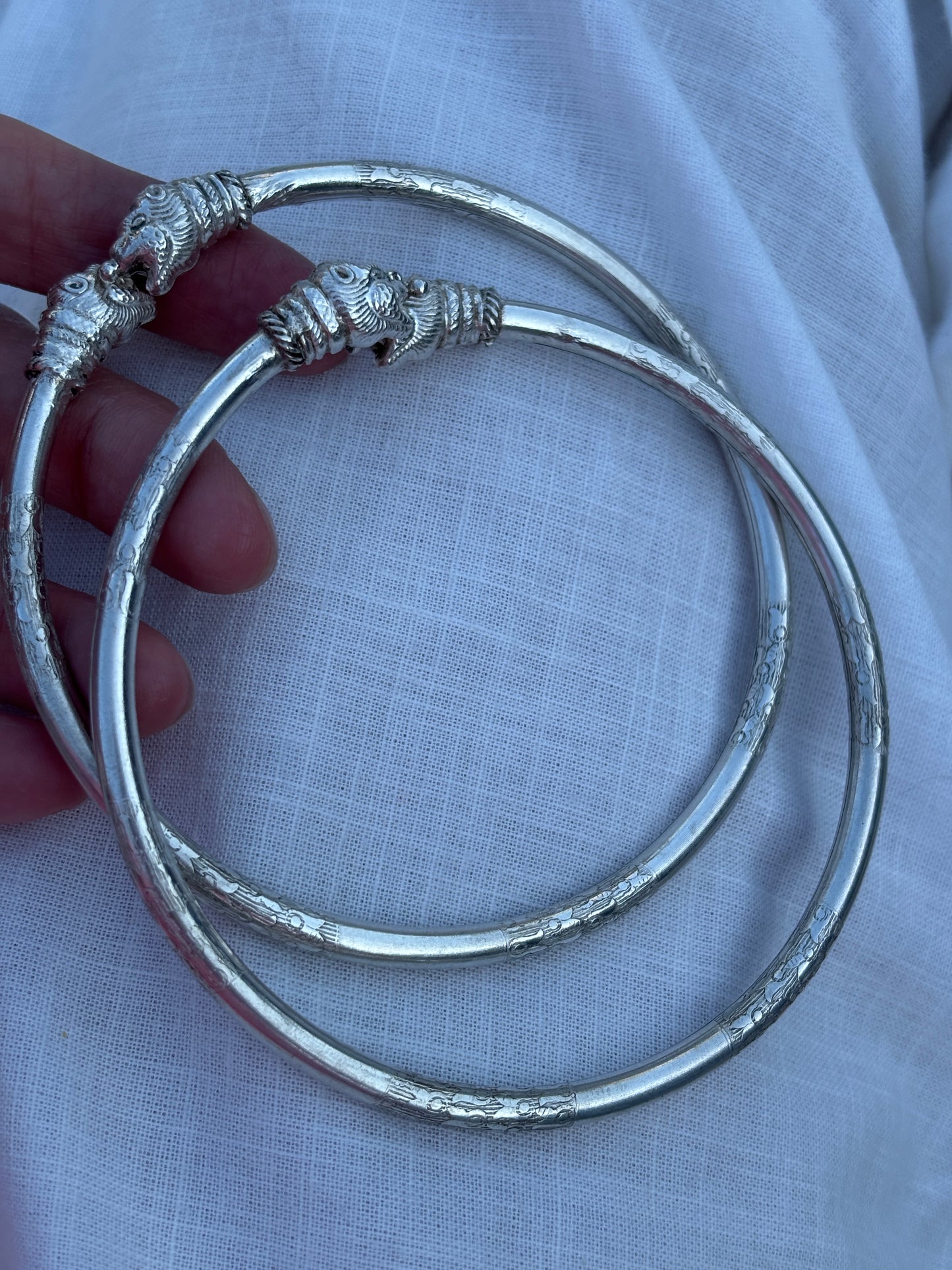 Vintage Silver Anklets