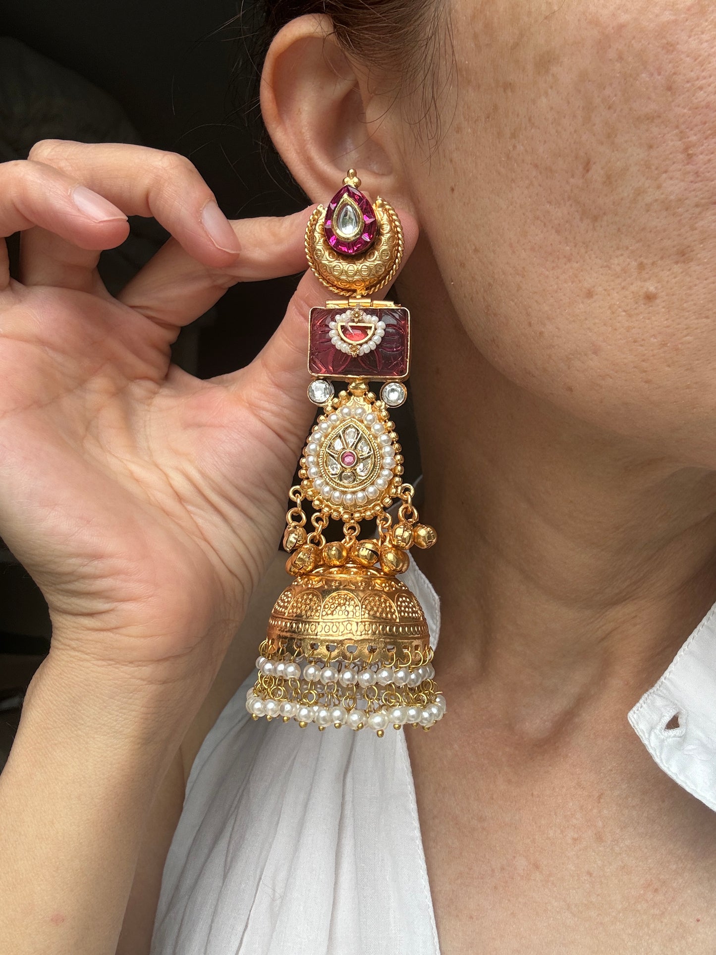Zeba Kashmiri Earrings